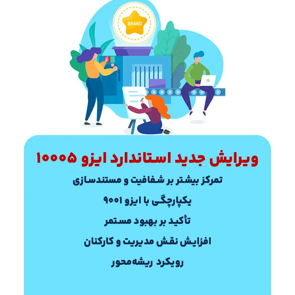 تغییرات مهم در ویرایش جدید استاندارد ایزو 10005