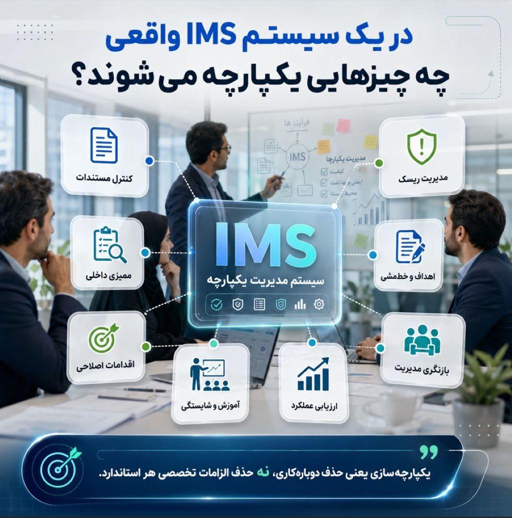 یکپارچه سازی استانداردهای ایزو با ims