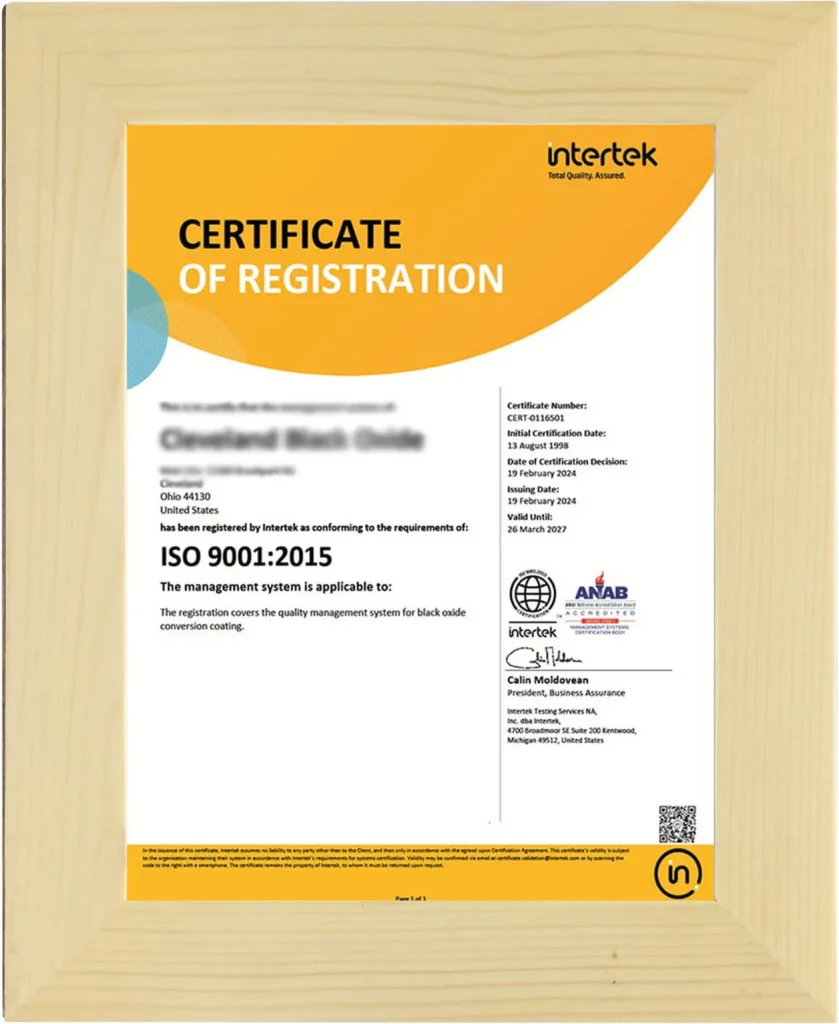 INTERTEK – تحت اعتبار IAF