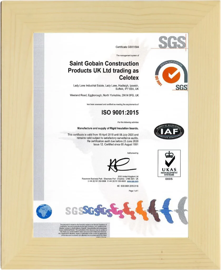 SGS – تحت اعتبار IAF