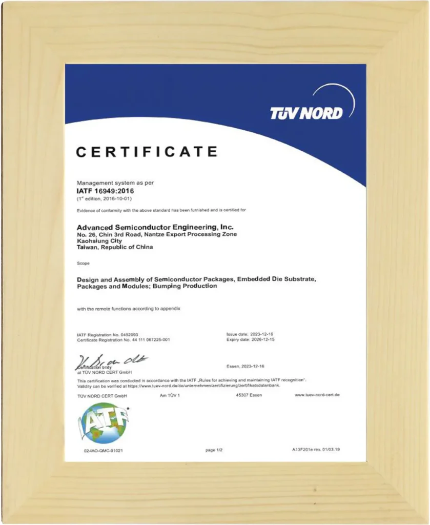 TUV NORD – تحت اعتبار IAF