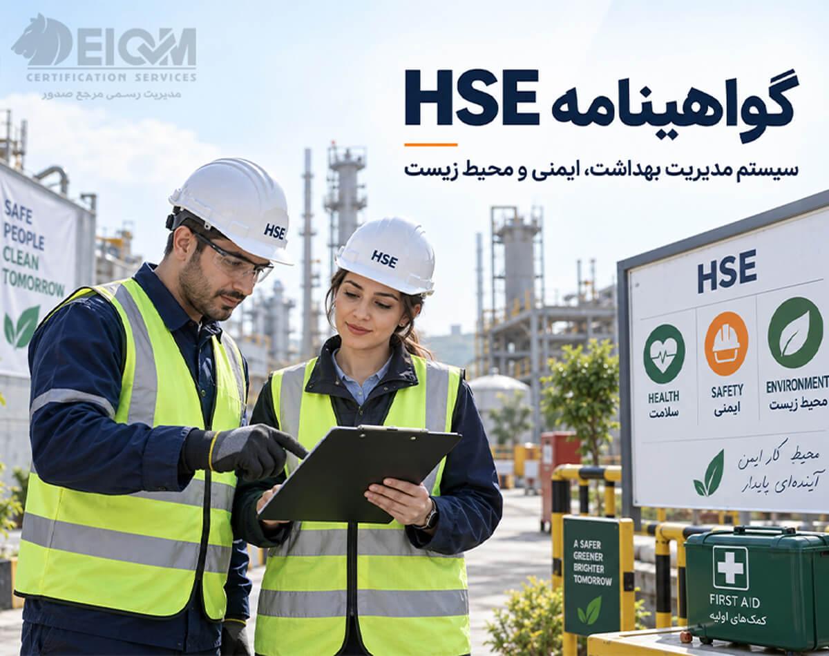 گواهینامه hse