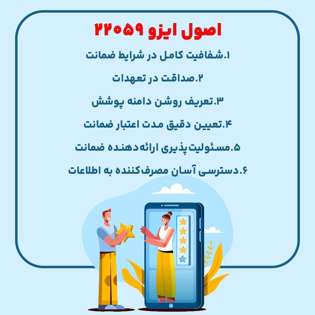 اصول ایزو 22059